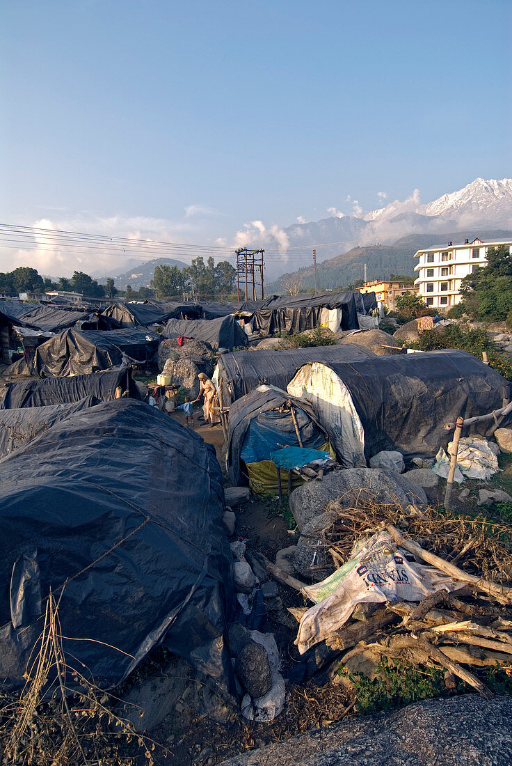 Indian refugee camp