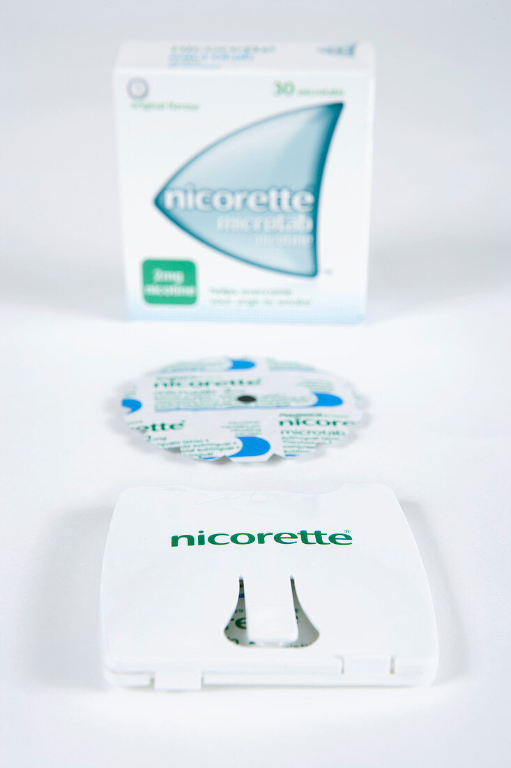 Nicorette microtab pills