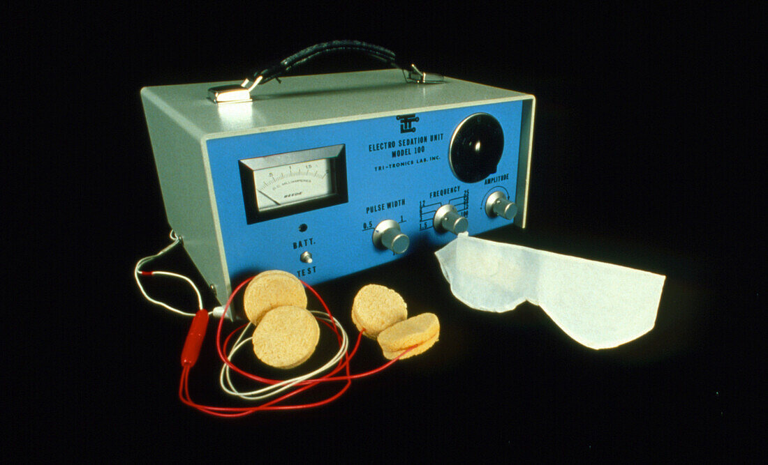 Equipment used for electroconvulsive therapy