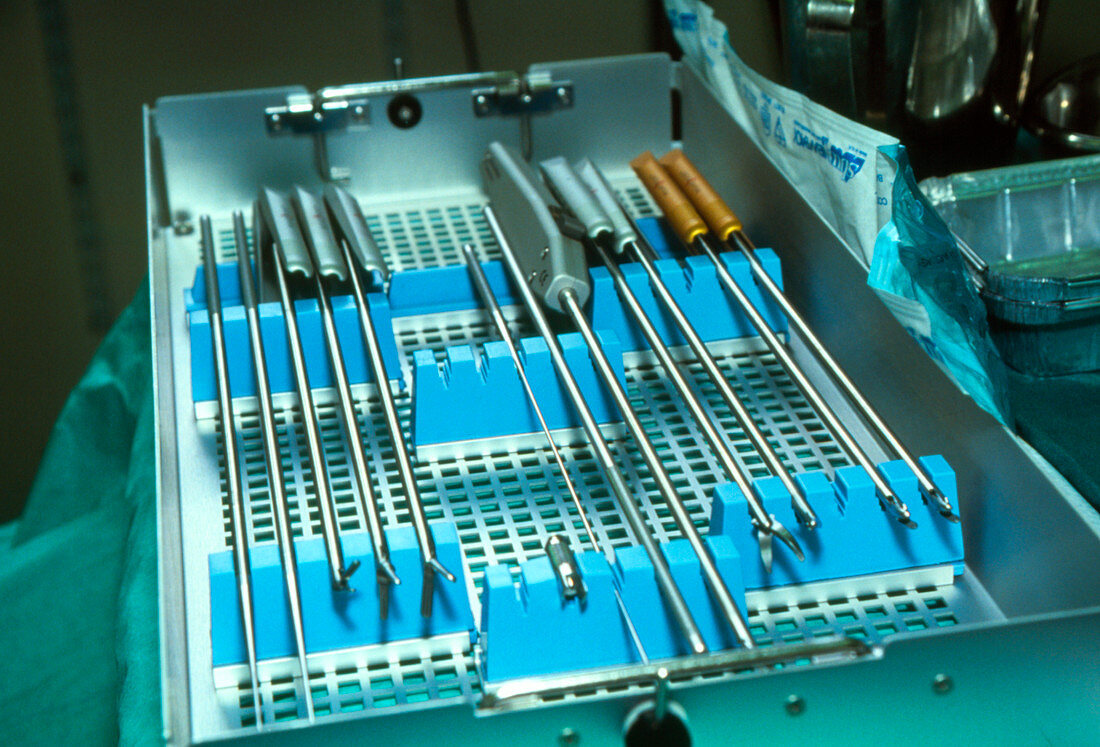 Keyhole surgery tools
