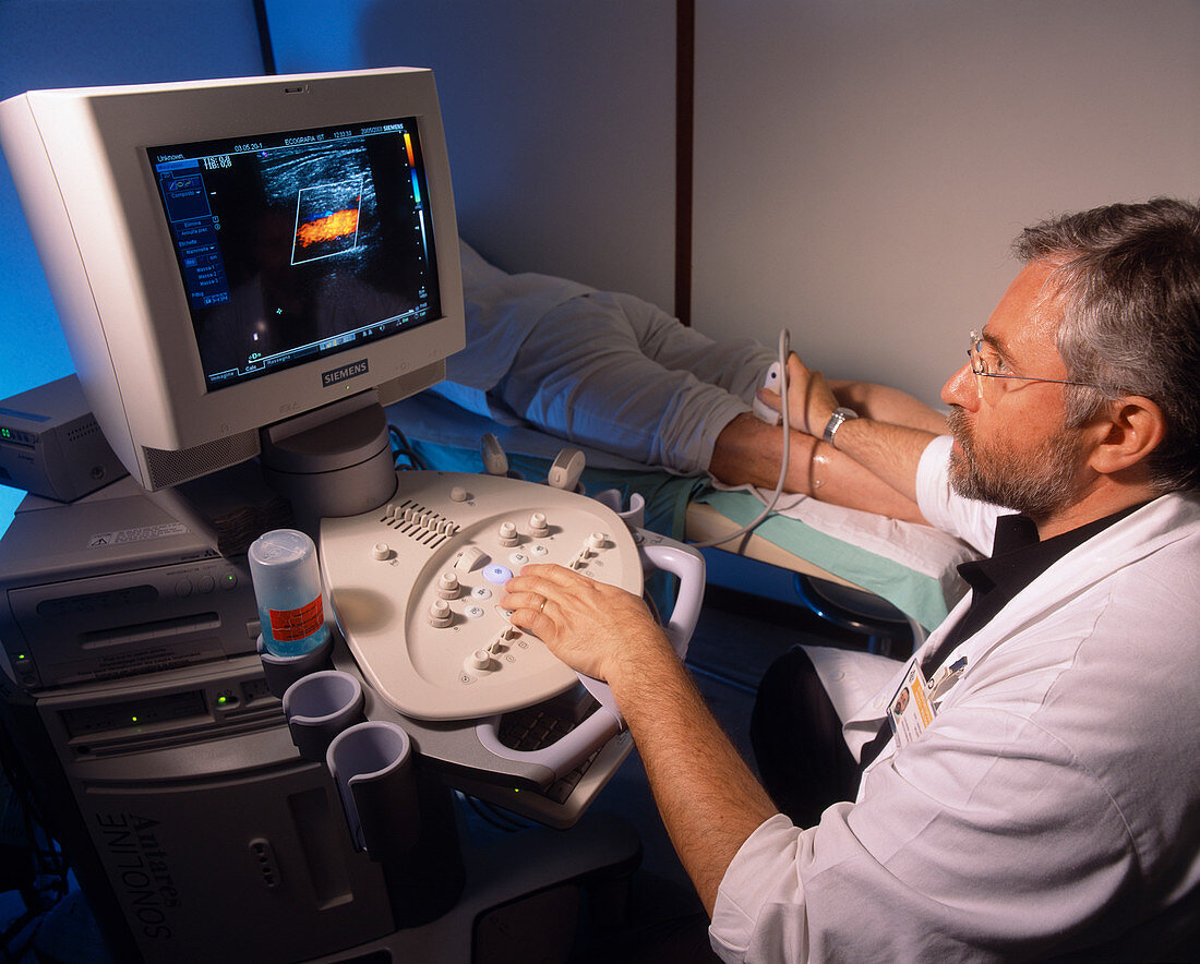 Doppler ultrasound scanning