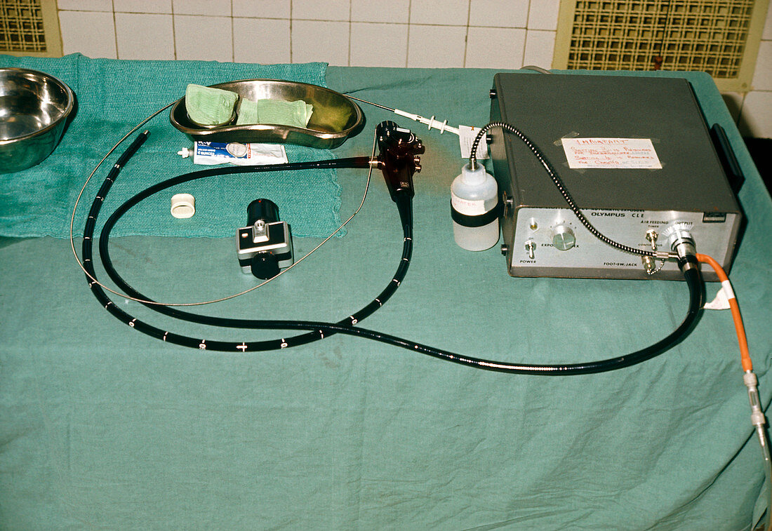 Equipment used in gastrointestinal endoscopy
