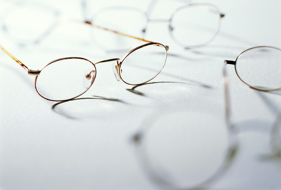 View of a several pairs of spectacles