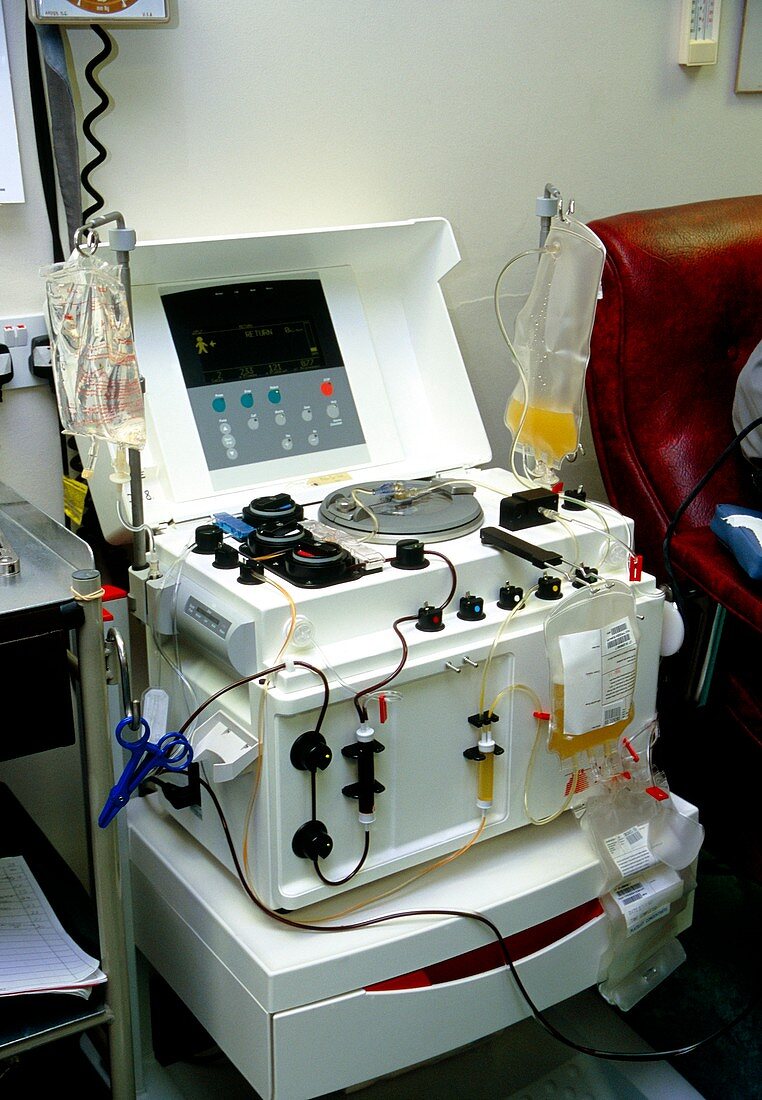Blood separation equipment