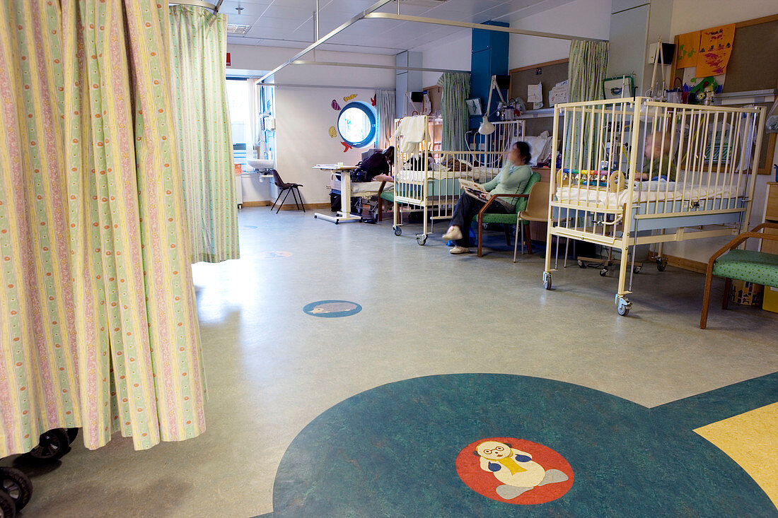Children's ward at a hospital