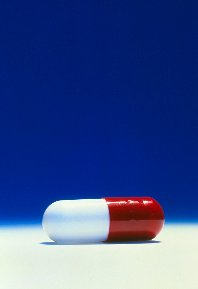 A capsule of the analgesic drug,paraceta