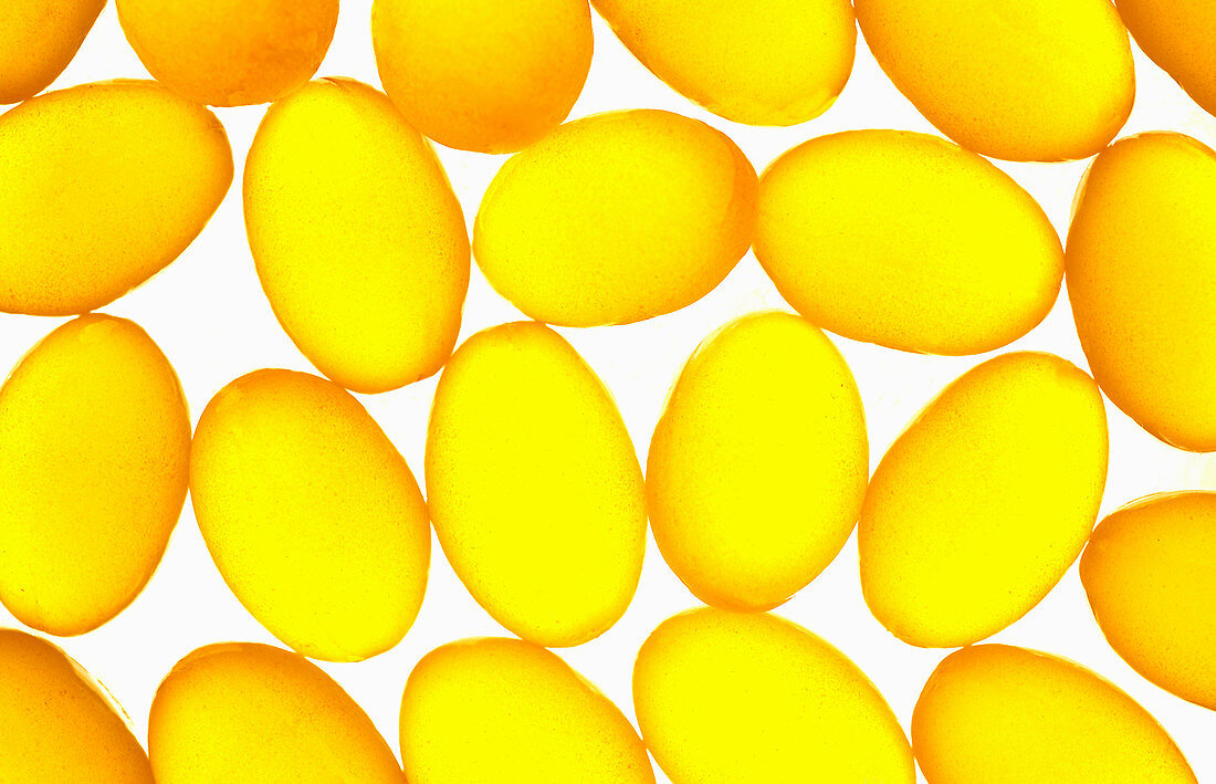 Fish oil tablets