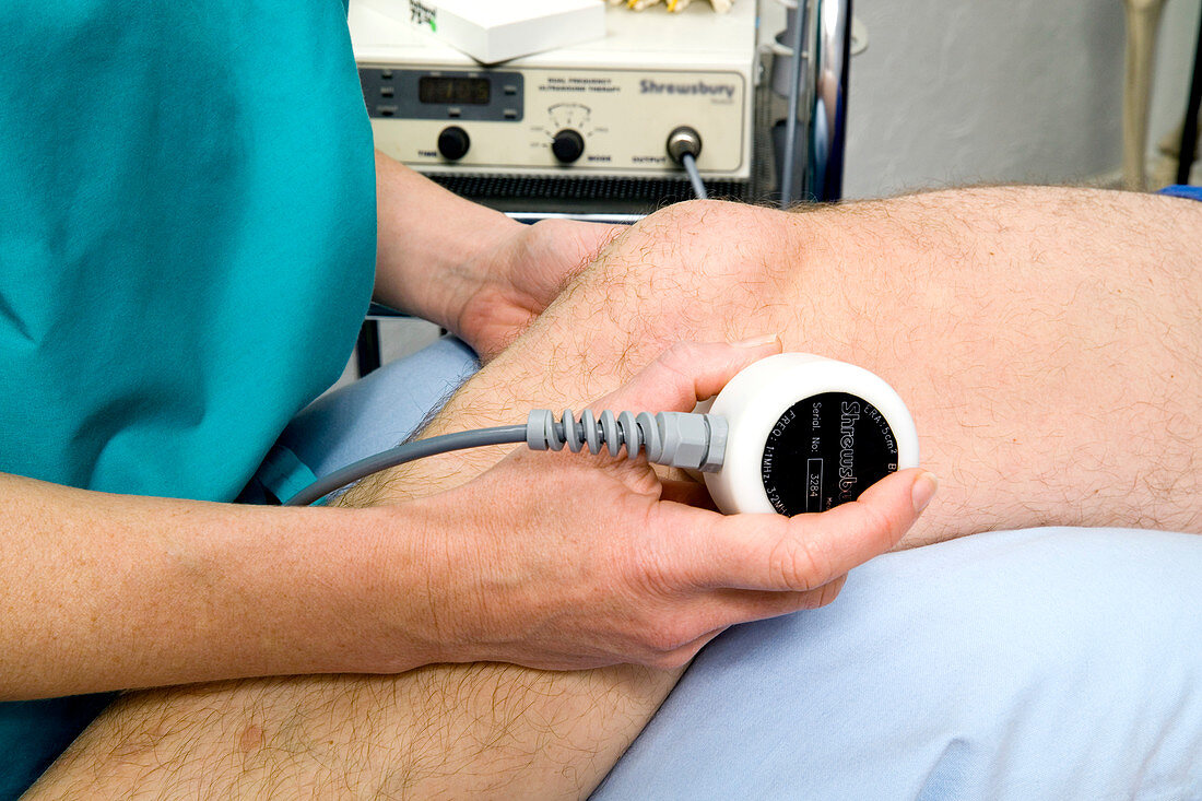 Ultrasound treatment of ligament injury