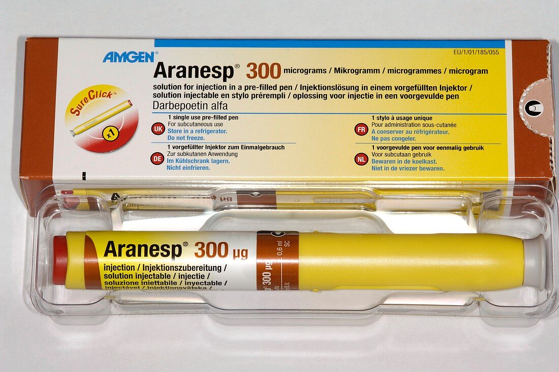 Aranesp injection pen to treat anaemia