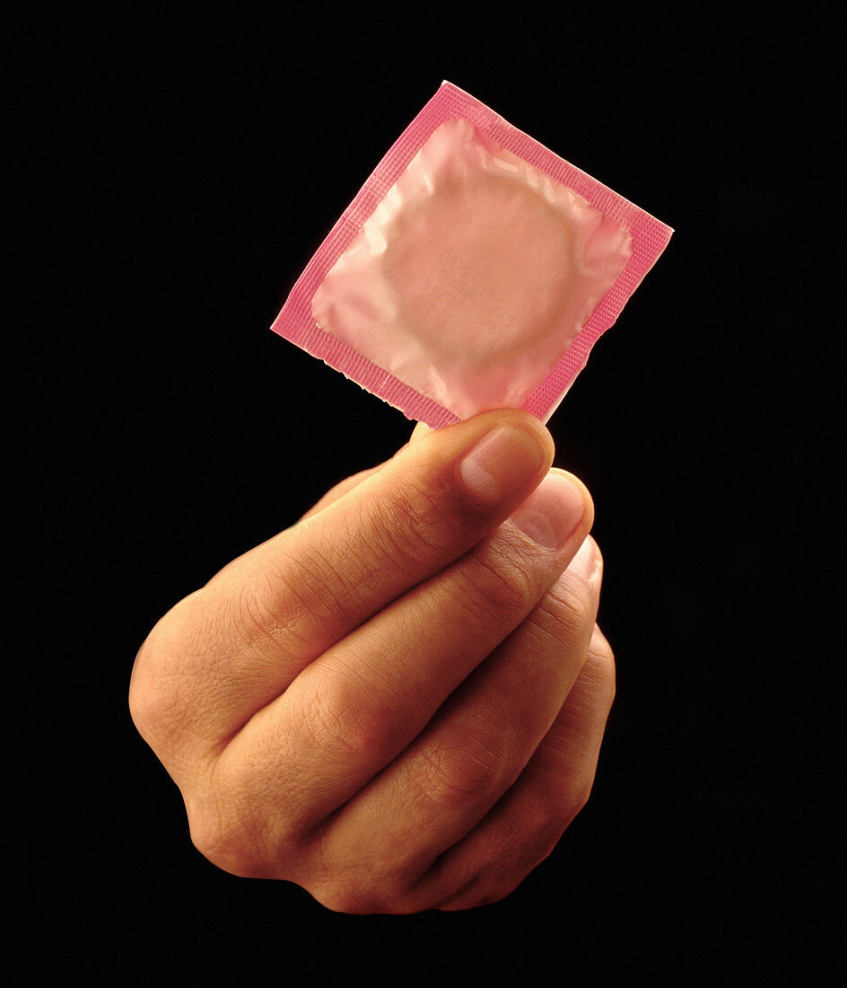 Packaged condom