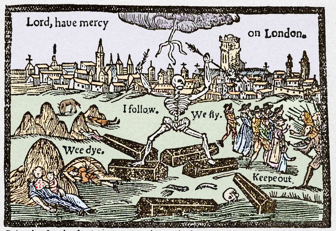 Plague in London,1625