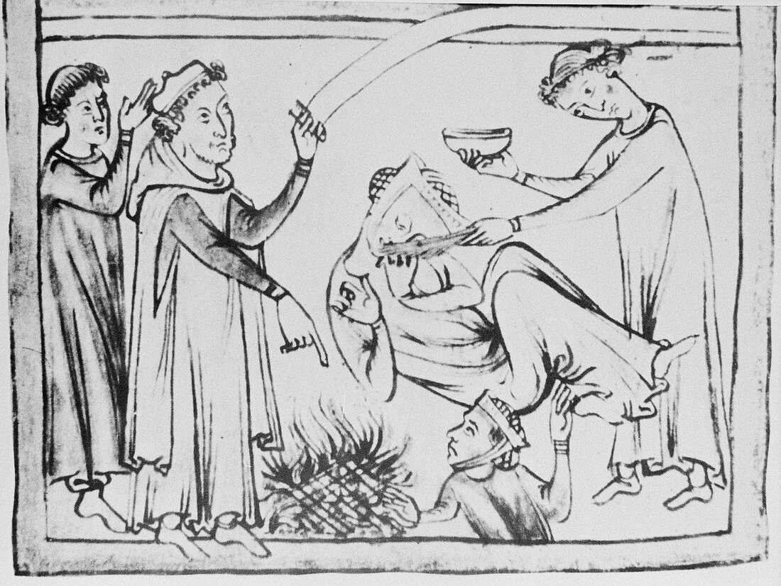 Medieval treatment for fainting