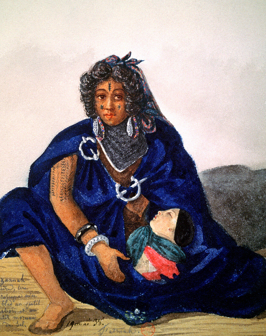 Tribal medicine,Algeria,1838