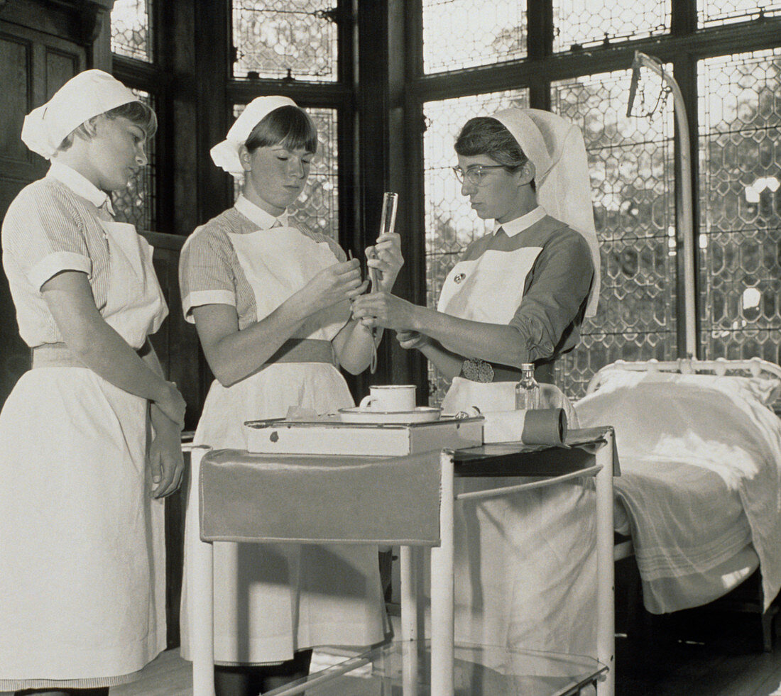 Training of nurses,1966