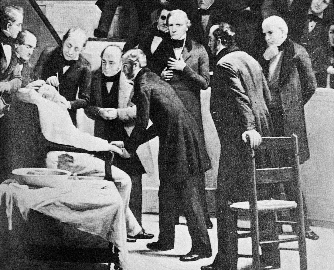 1846 anaesthetic demonstration