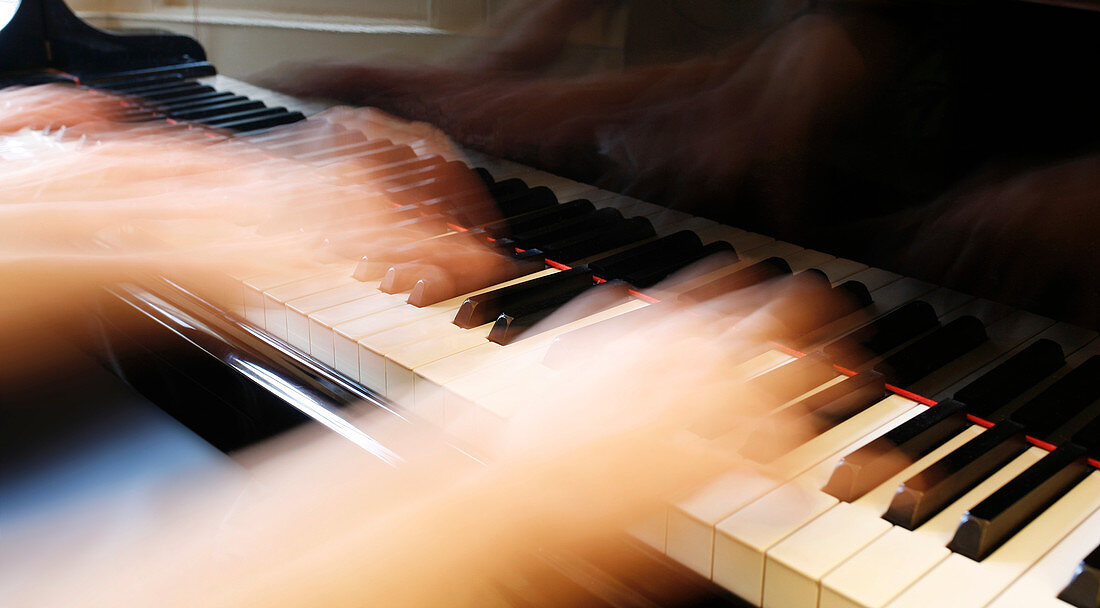 Piano playing