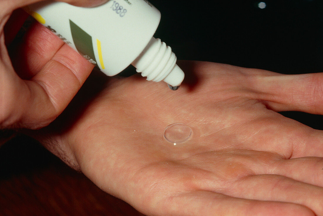 Cleaner for soft-type contact lens