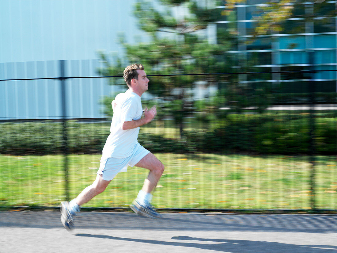 Man running