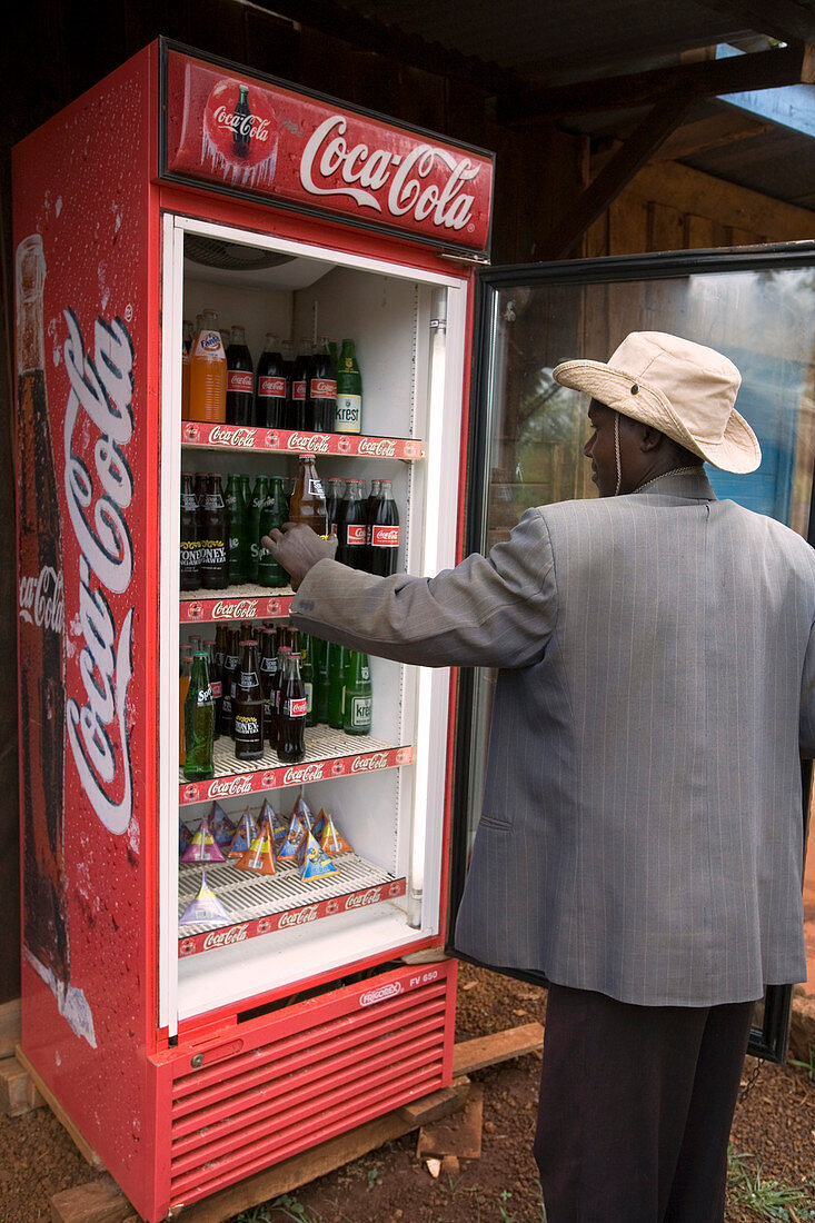 Cold drinks cabinet,Kenya