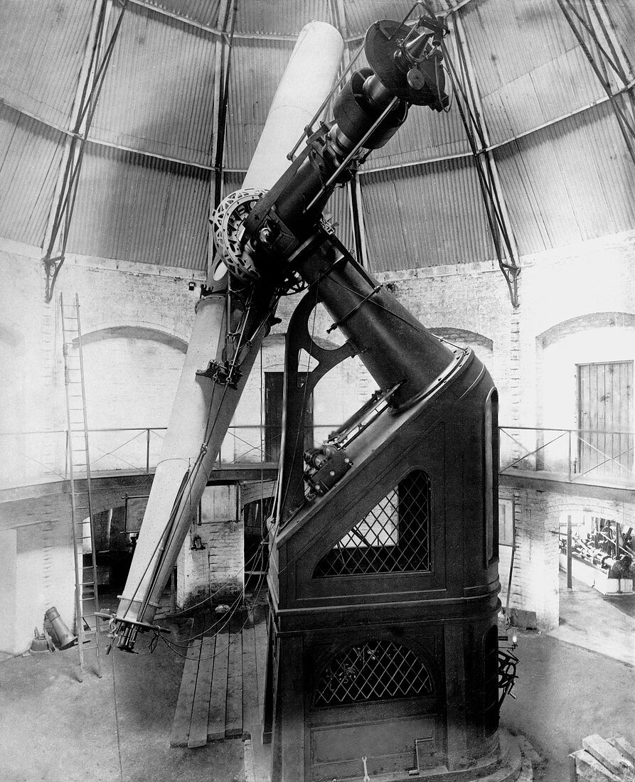 Grubb refractor telescope,Vienna