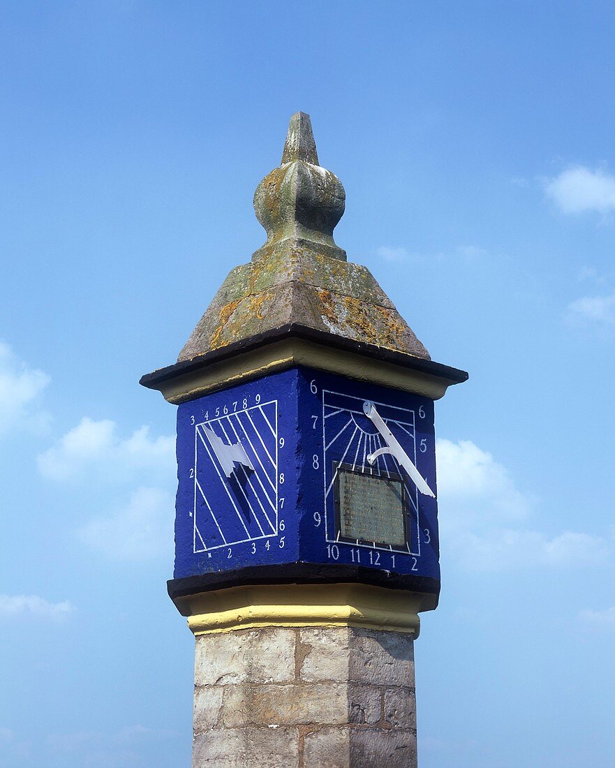 Sundials on the Countess Pillar,Cumbria