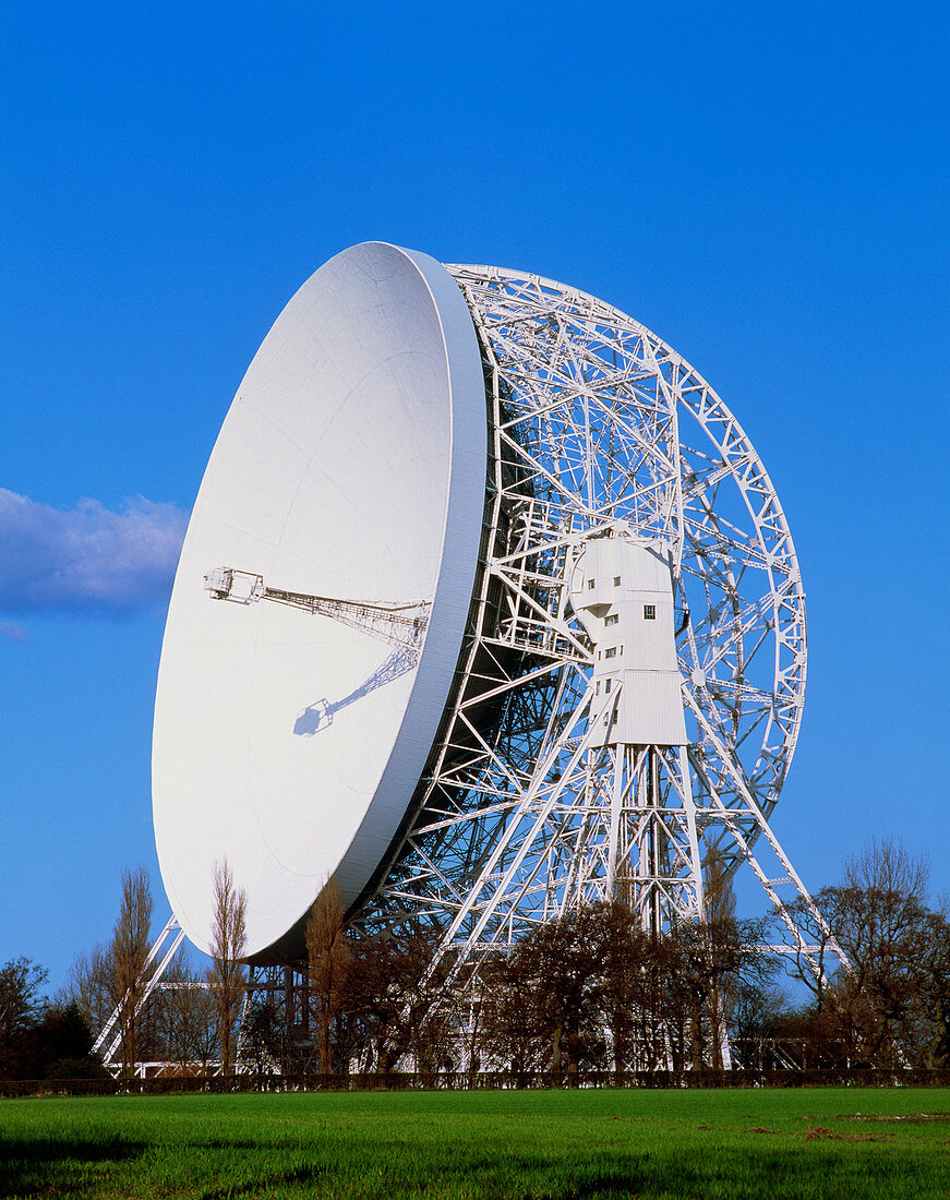 Lovell Radio Telescope dish at Jodrell Bank