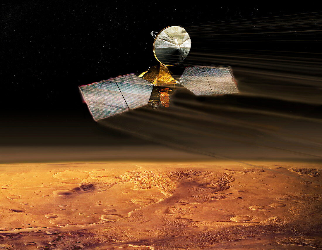 Mars Reconnaissance Orbiter aerobraking
