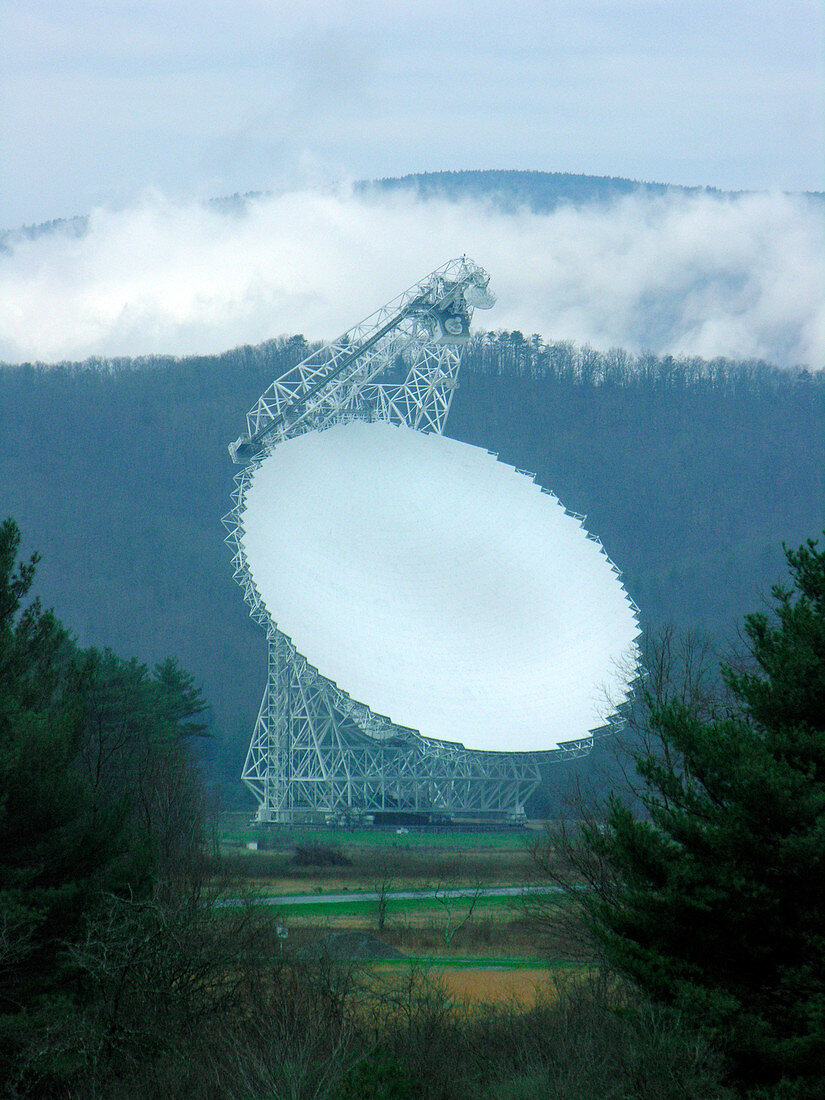 Green Bank radio telescope,West Virginia