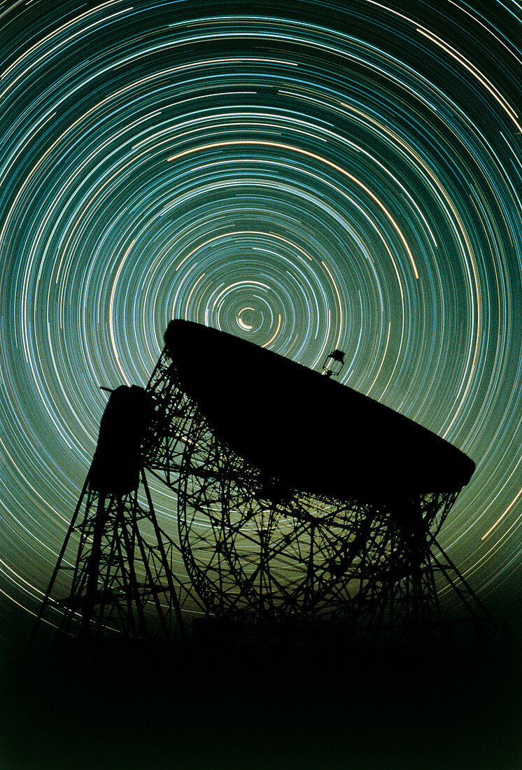 Jodrell bank radio telescope