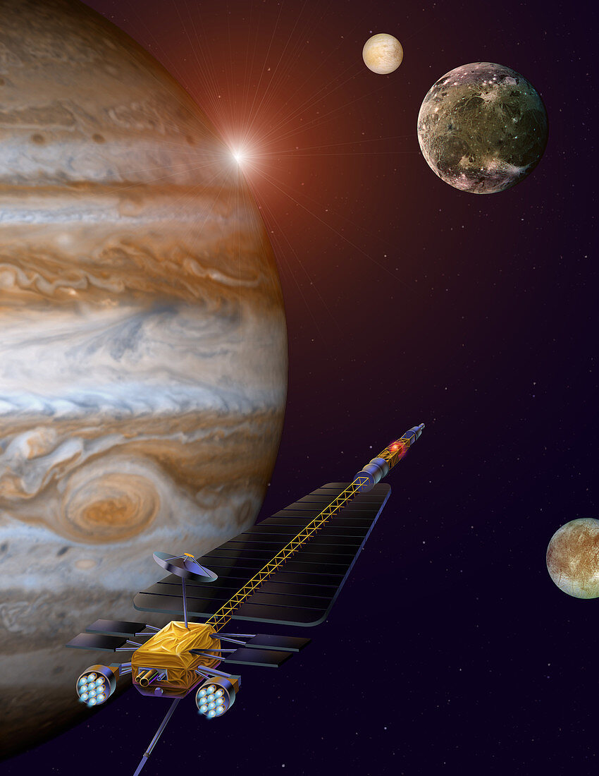 Jupiter Icy Moons Orbiter spacecraft