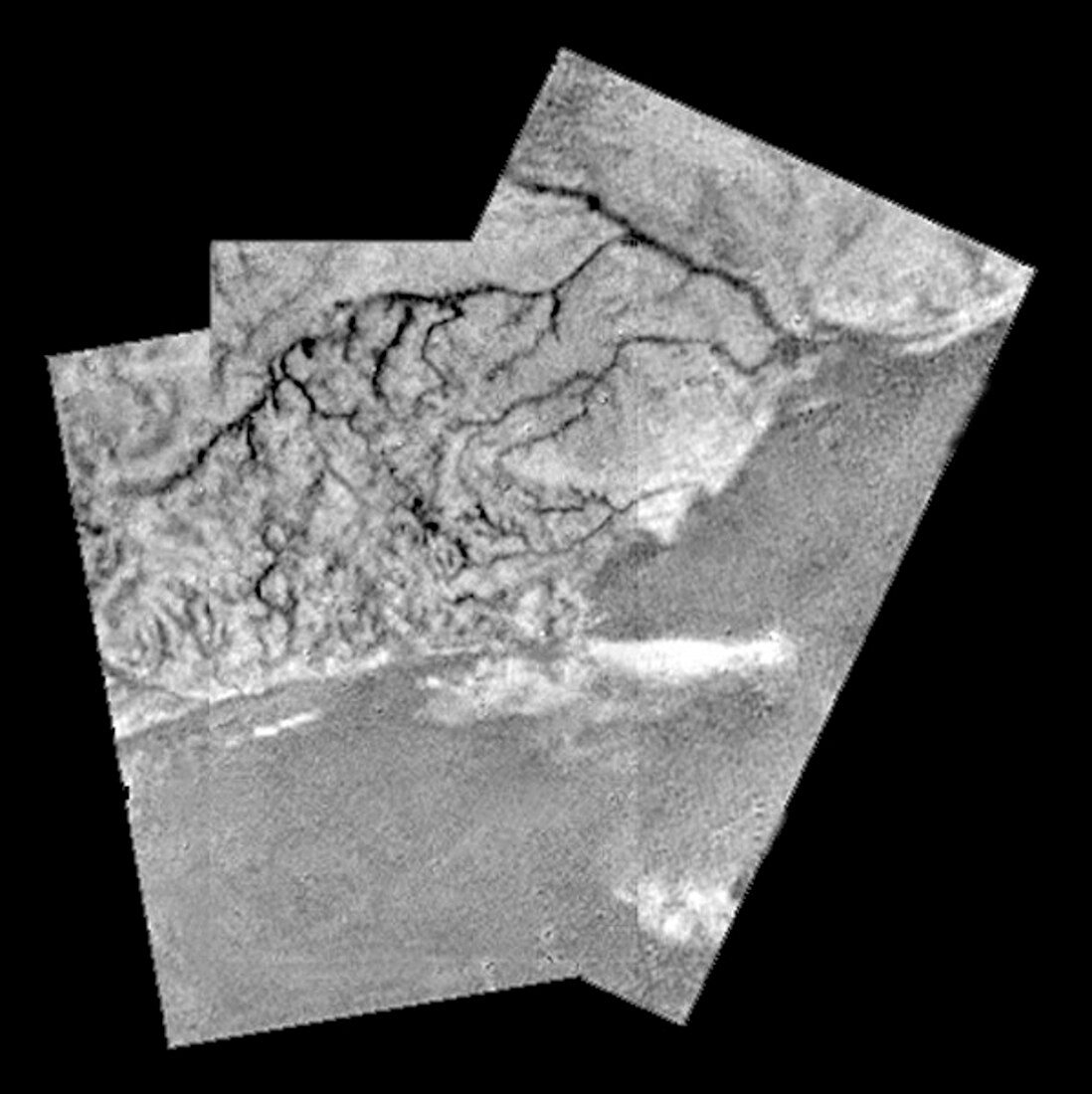 Titan seen from Huygens