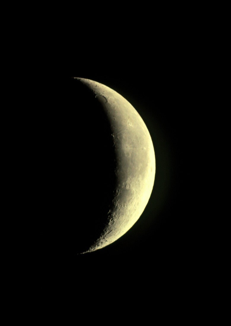 Waning,24 day old moon