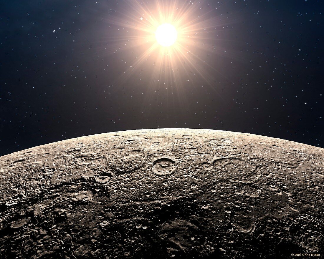 Surface of Mercury,artwork