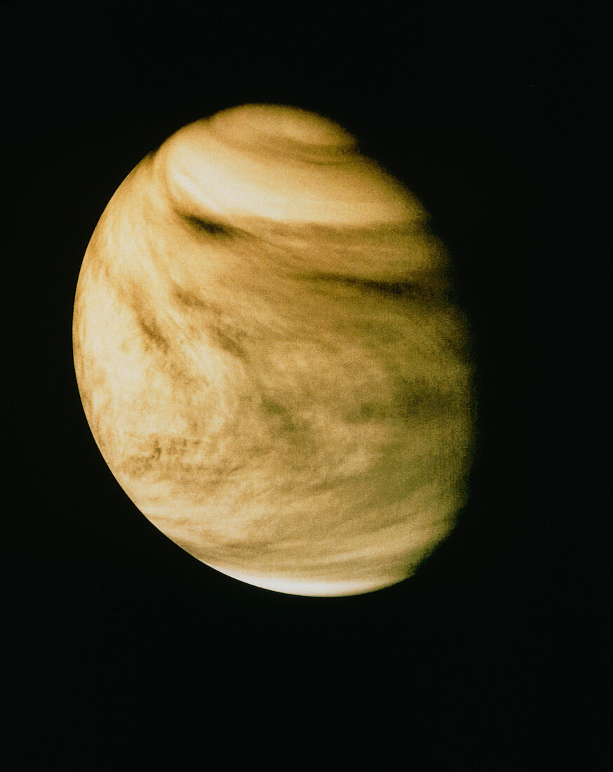 Pioneer-Venus Orbiter photo of Venus