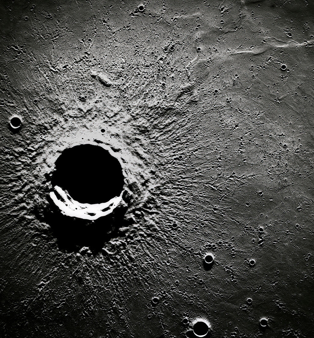 Crater Timocharis on the Moon