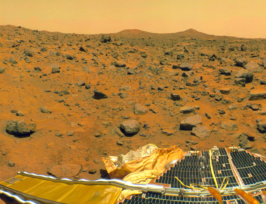 Mars Pathfinder image of Mars' surface