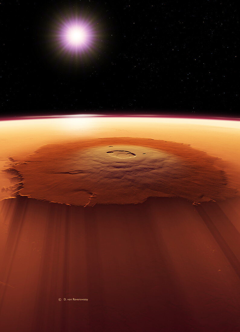 Olympus Mons,Mars