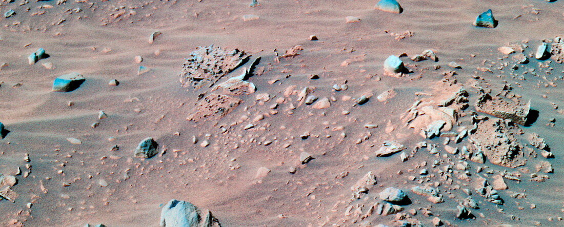 Pot of Gold rock,Mars