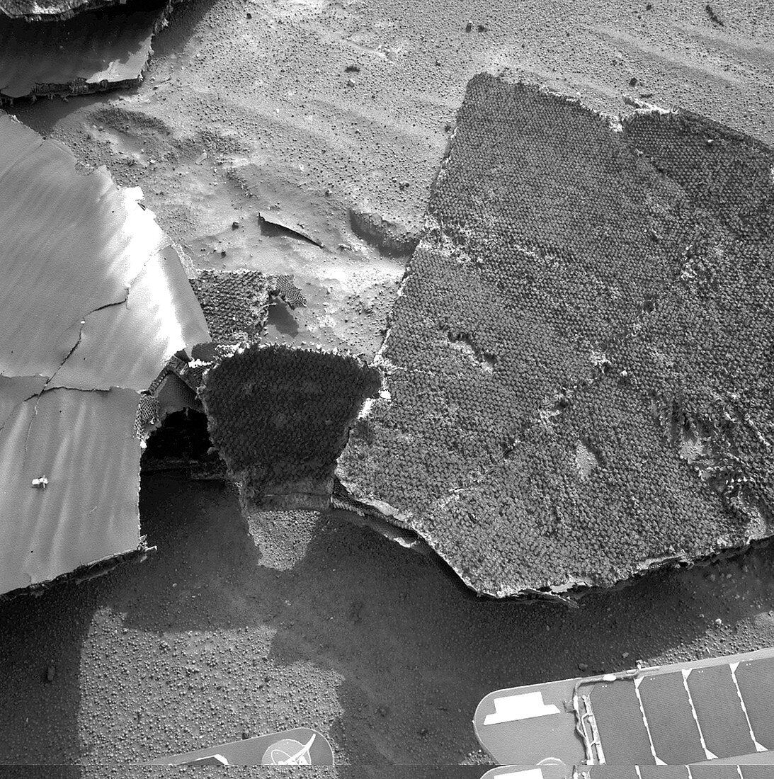 Mars exploration craft heatshield