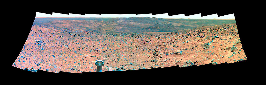 Spirit panorama of Mars
