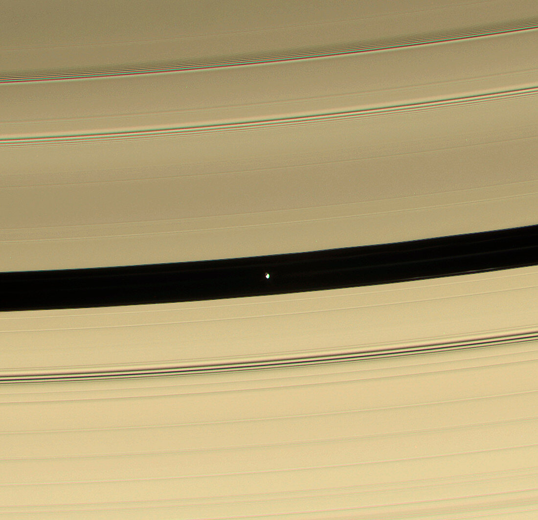 Saturn's moon Pan,Cassini image