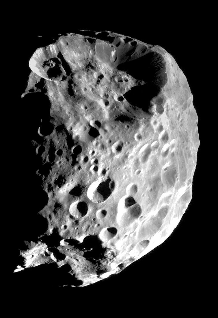 Saturn's moon Phoebe