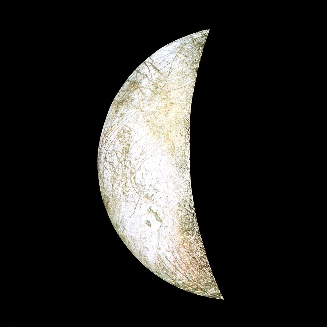 Voyager 2 mosaic of Europa