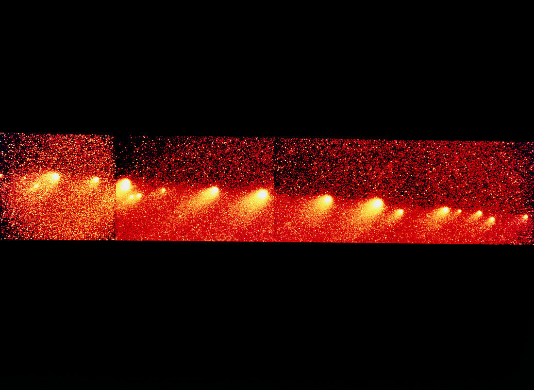 HST WFPC2 image of Comet Shoemaker-Levy 9