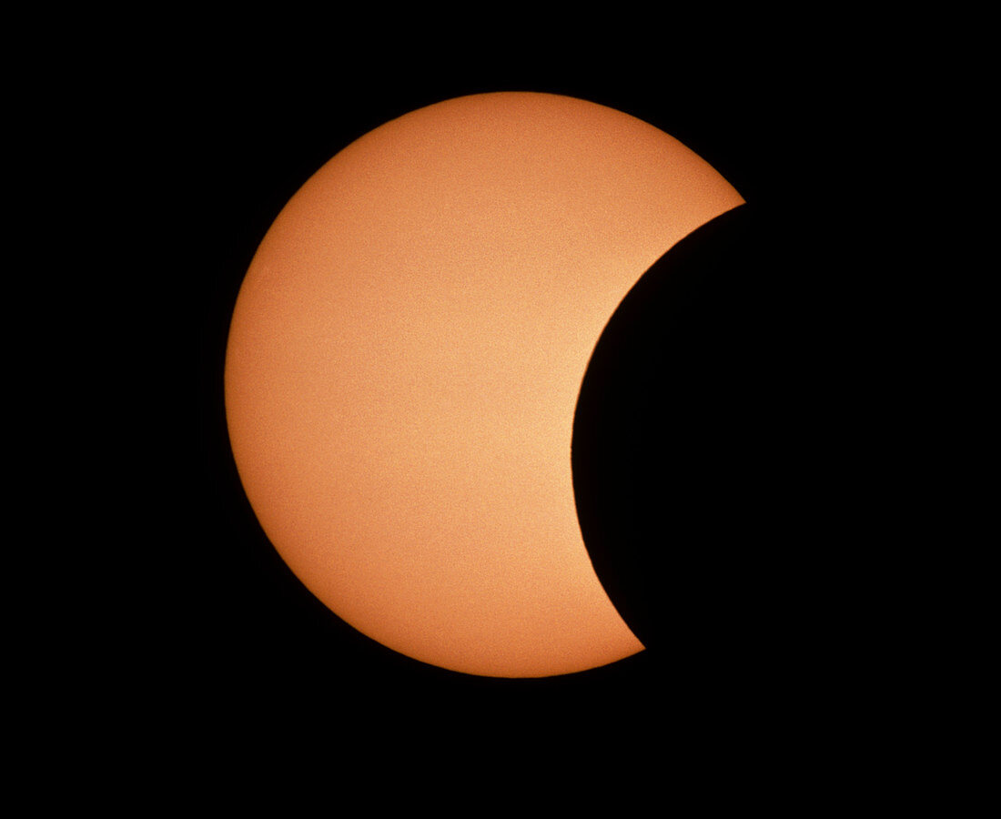 Partial phase of an annular eclipse (10/May/1994)