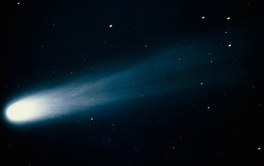 Halley's Comet,photographed in 1910