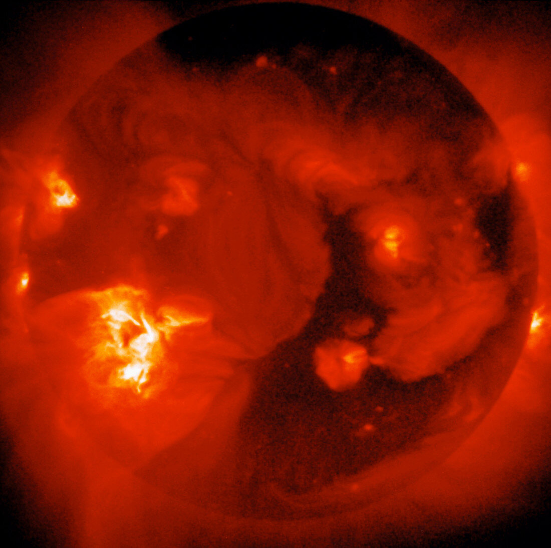 Soft X-ray image of Sun