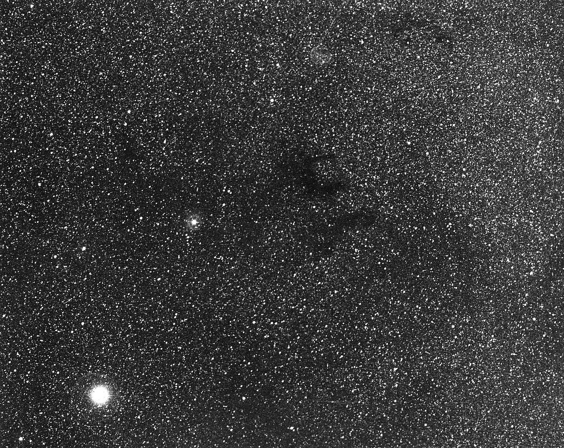 Nebula near the bright star Altair