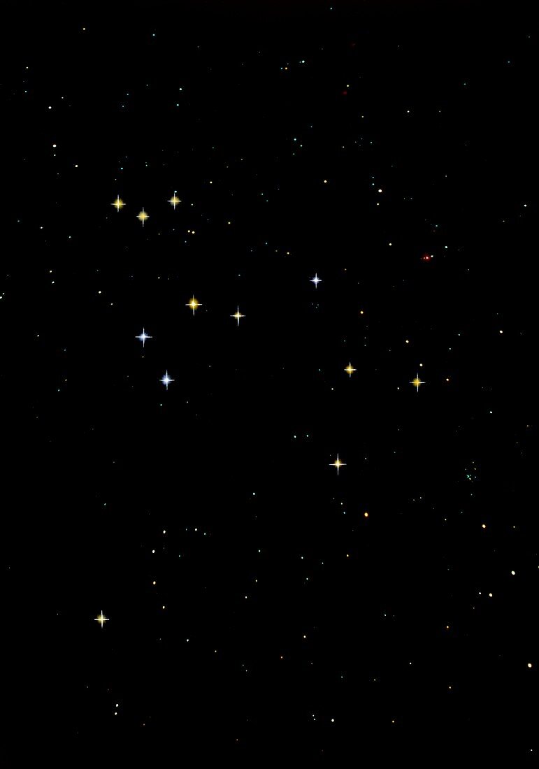 Photo of constellation of Sagittarius