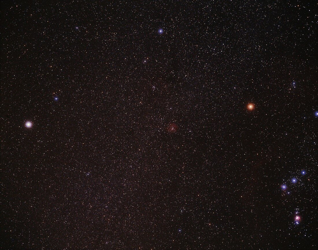 The constellation of Monoceros (Unicorn)